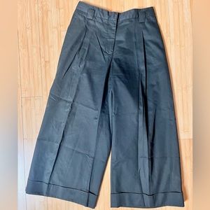 Philip Lim wide leg black pants size 8